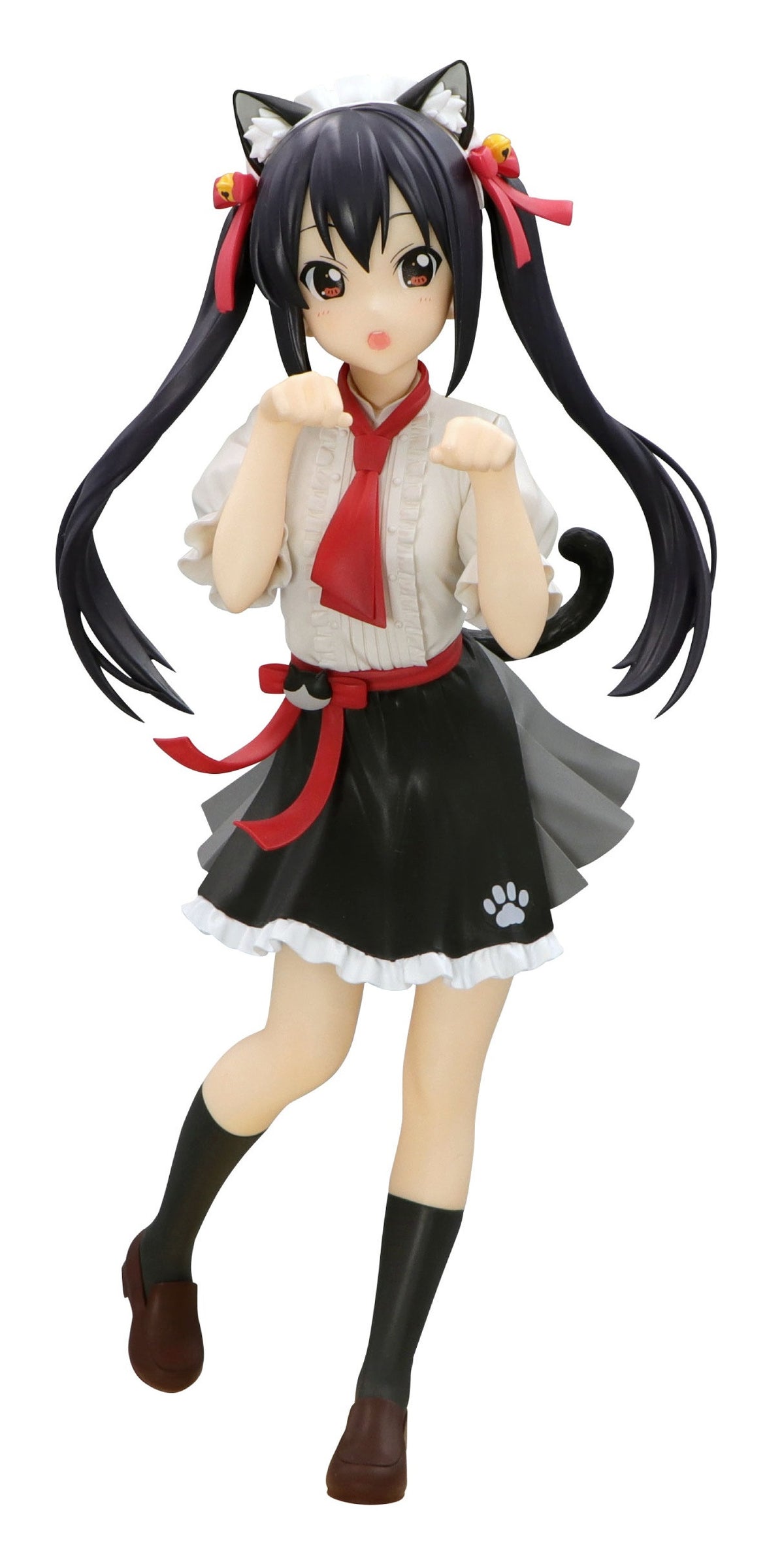 Azusa Nakano figure from Good Smile Company K-ON! Trio Try It, full body front view