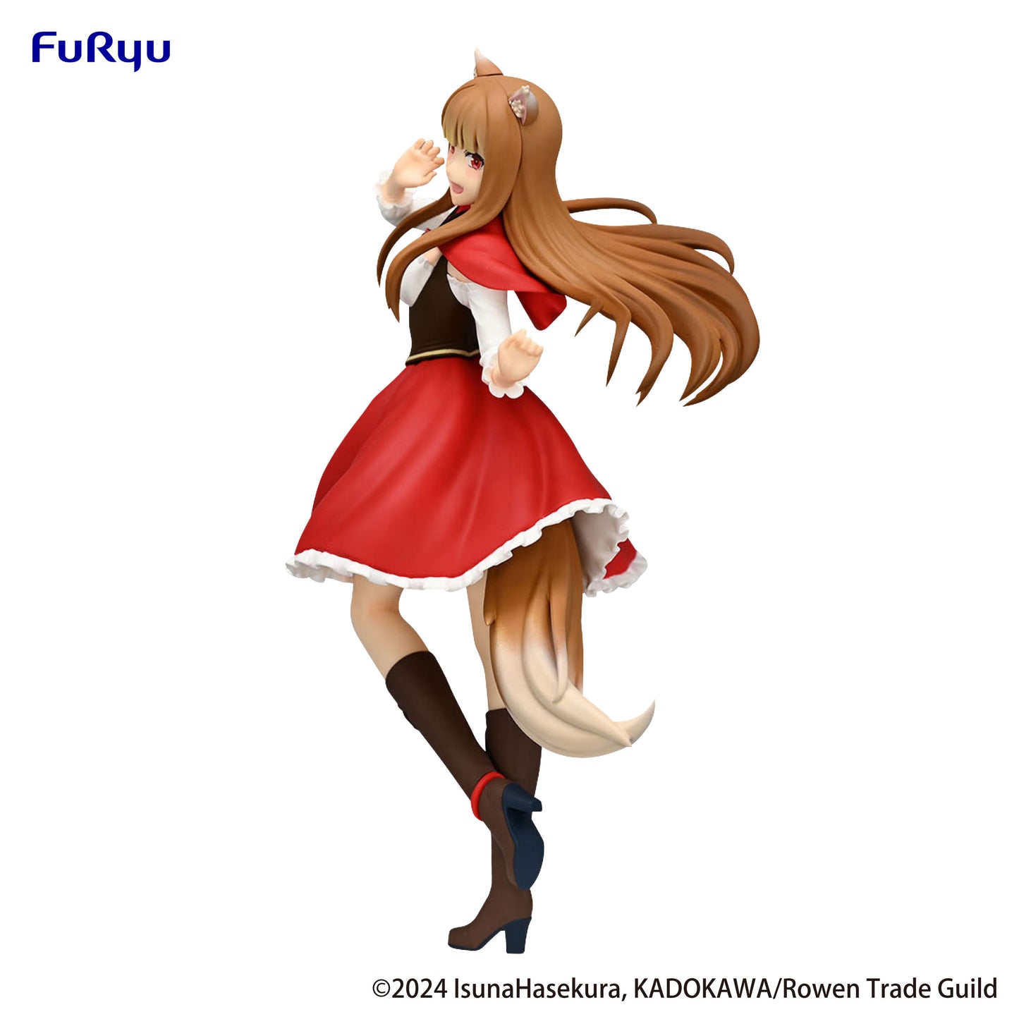 FuRyu Spice and Wolf Trio Try It Holo Figure in Red Hood Version
