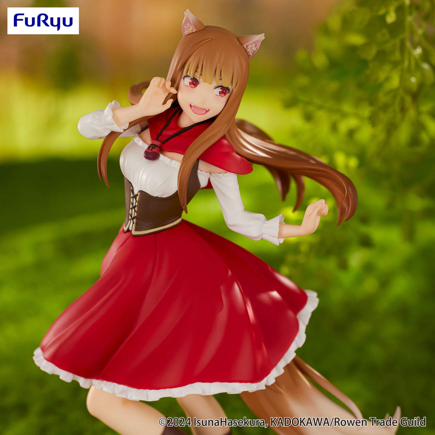 FuRyu Spice and Wolf Trio Try It Holo Figure in Red Hood Version