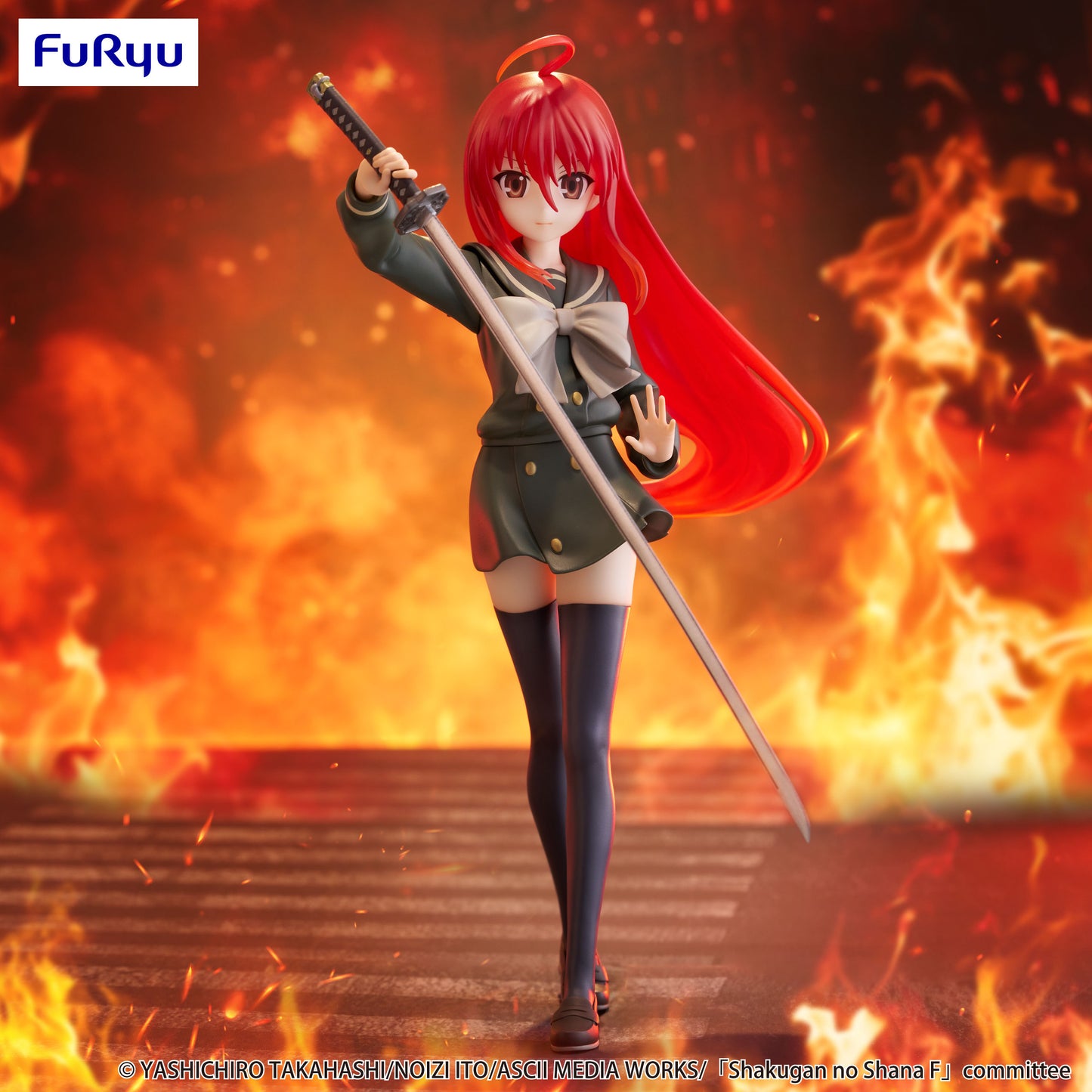 FuRyu Shakugan No Shana Trio Try It Shana Figure
