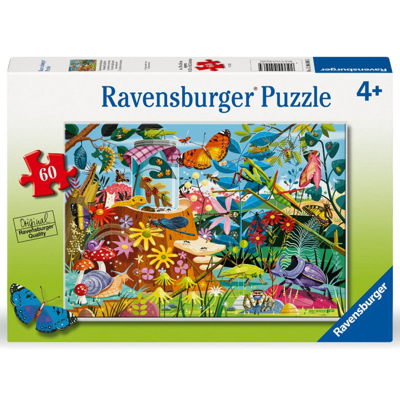 Ravensburger - Backyard Bug World 60 Piece Jigsaw - Good Games