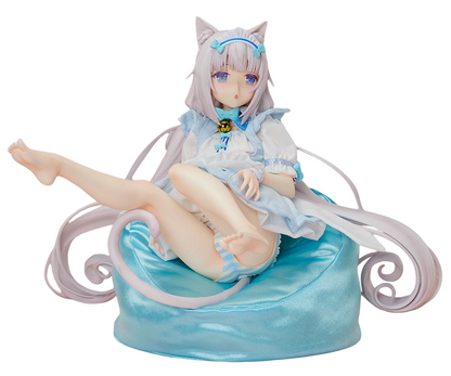 Nekopara 1/4 Scale Vanilla Bare Leg Version figure viewed from side highlighting bare legs and seated pose