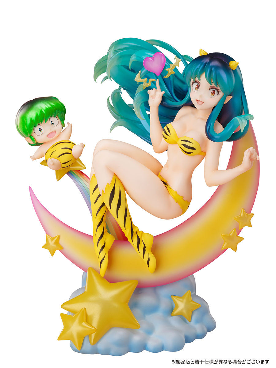 Lum and Ten 1:7 scale figure with floating Lum and flying Ten