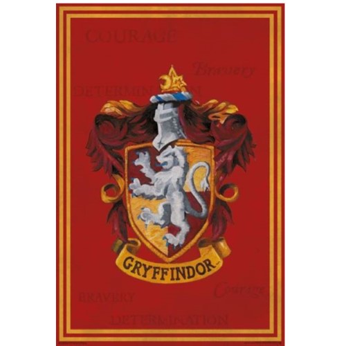 Harry Potter - Gryffindor Crest Poster