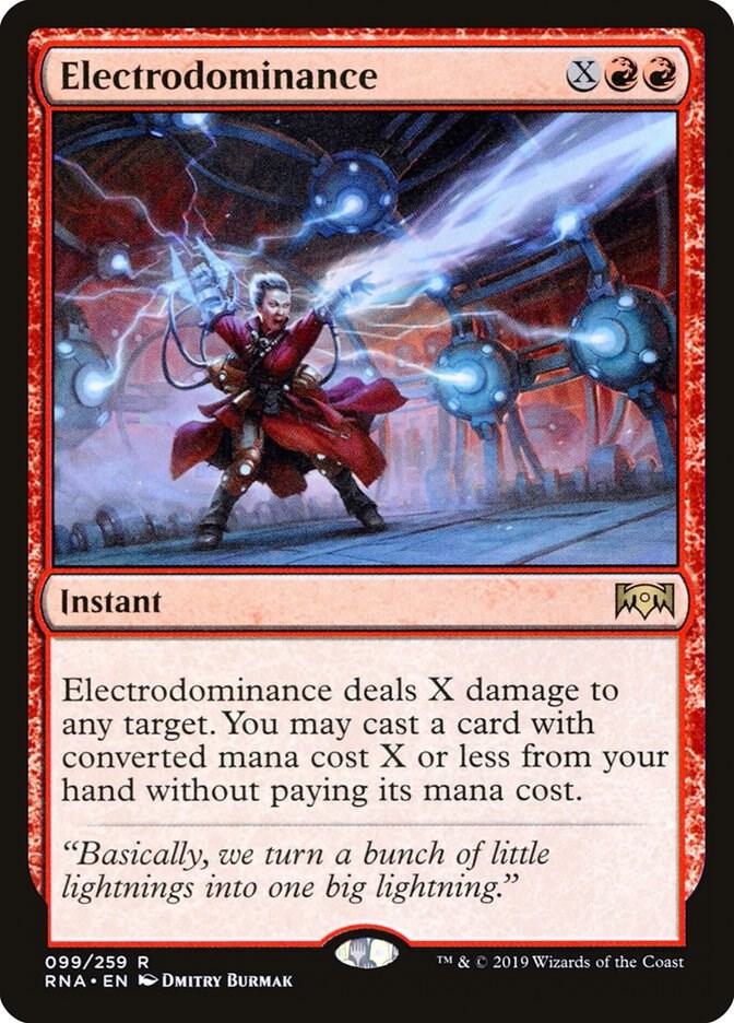 Electrodominance 99/259 (Ravnica Allegiance) 