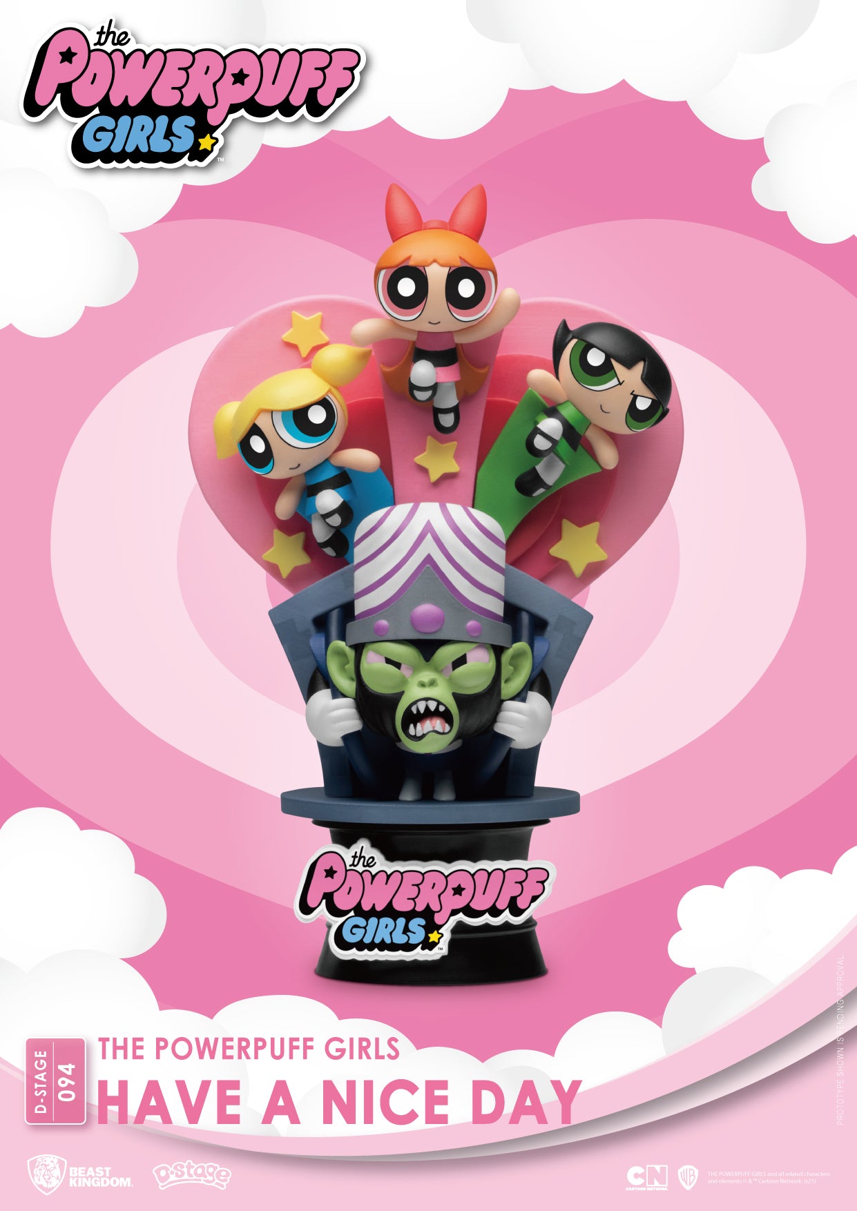 Beast Kingdom D-Stage-094-The Powerpuff Girls - Have a Nice Day Figure