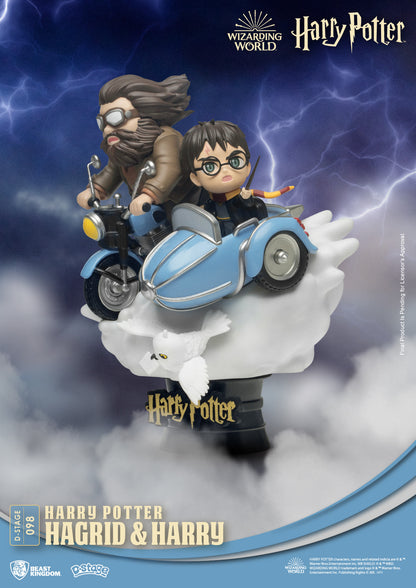 Close-up of spell effects and book base on the Harry Potter diorama