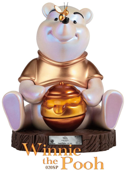 Winnie the Pooh Master Craft Special Edition figure with gold shirt and honey pot