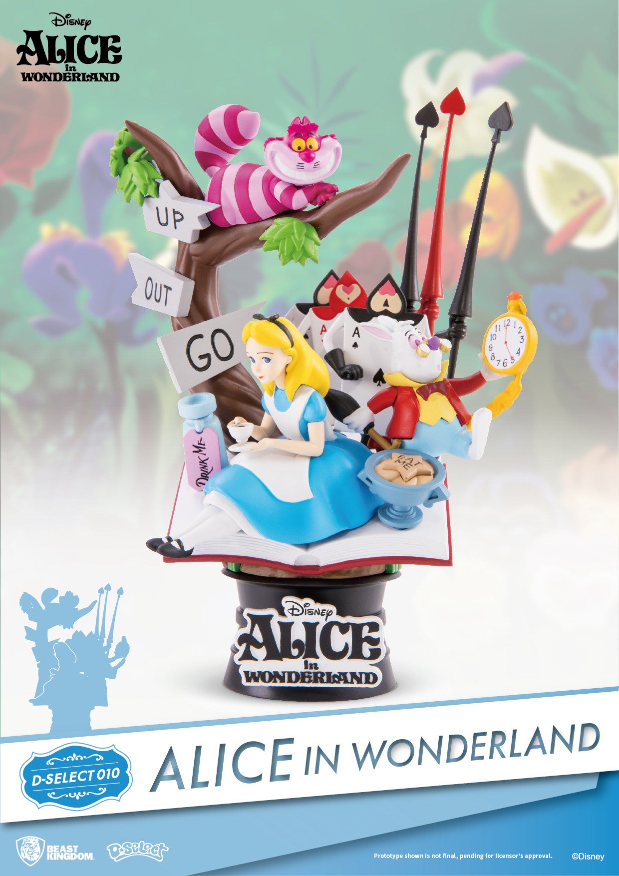 Beast Kingdom Diorama Stage: Alice in Wonderland Figure