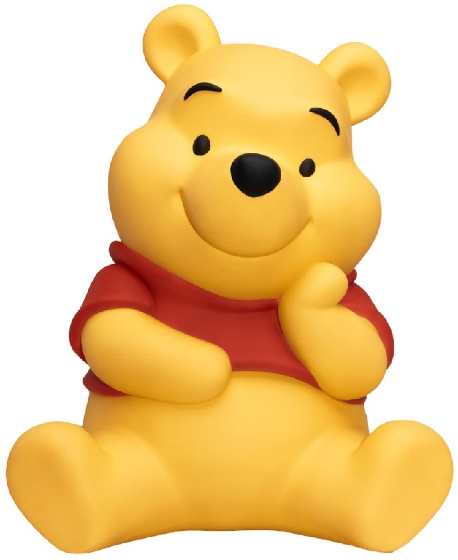 Vinyl figures of Lotso and Winnie the Pooh with swappable accessories