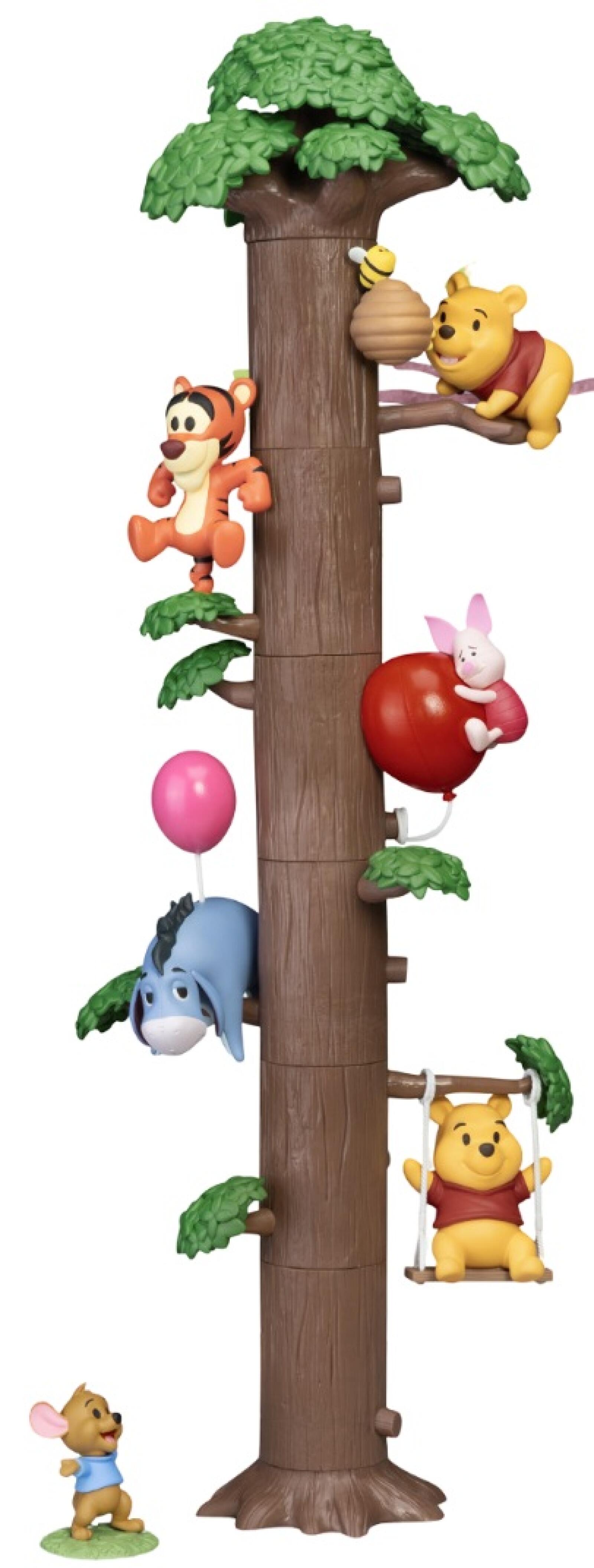 Packaging box featuring six Winnie the Pooh Forest Mini Egg Attack figures