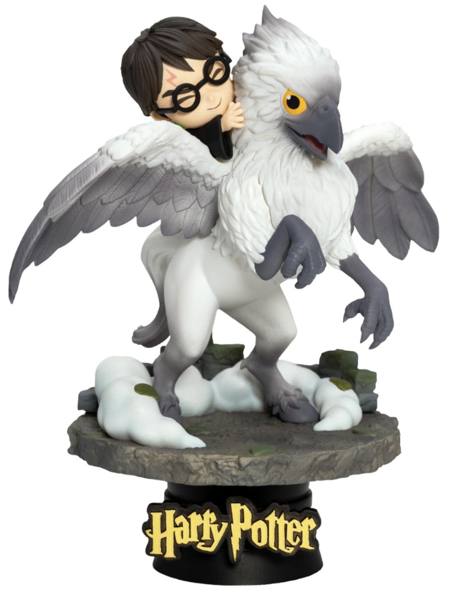 D-Stage 152 Harry Potter Buckbeak collectible figure in a forest setting
