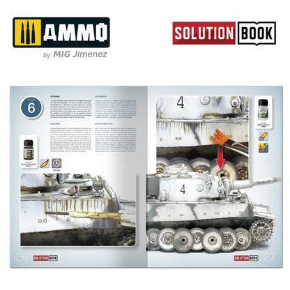 Ammo by MIG - Book - Solution Book 17 - How To Paint Wwii German Winter Vehicles (Preorder) - Good Games