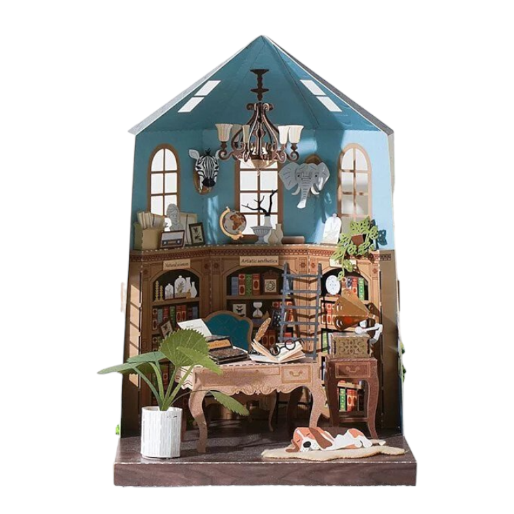 Classic Study Room Paper Puzzle - Good Games