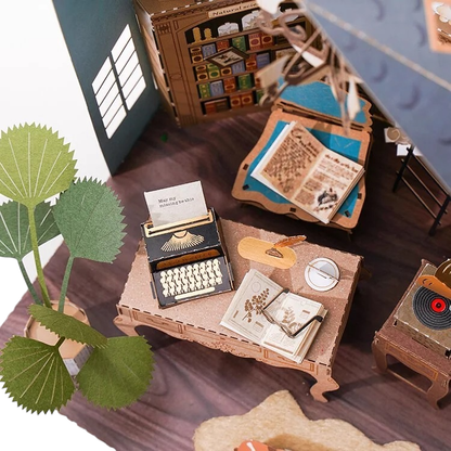 Classic Study Room Paper Puzzle - Good Games