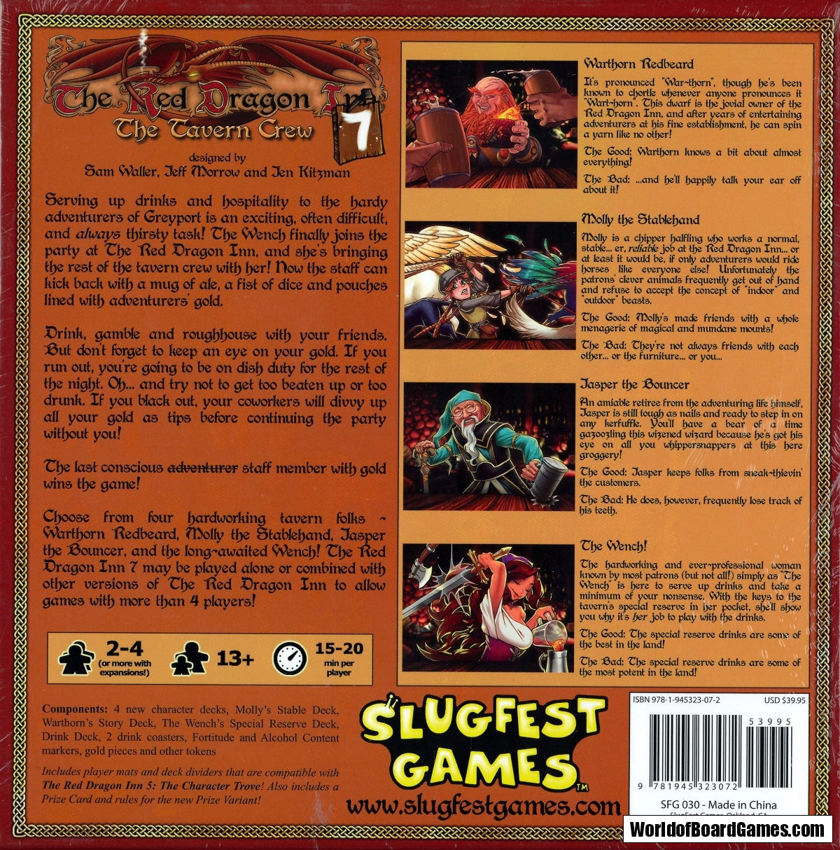 Red Dragon Inn 7 The Tavern Crew - Good Games