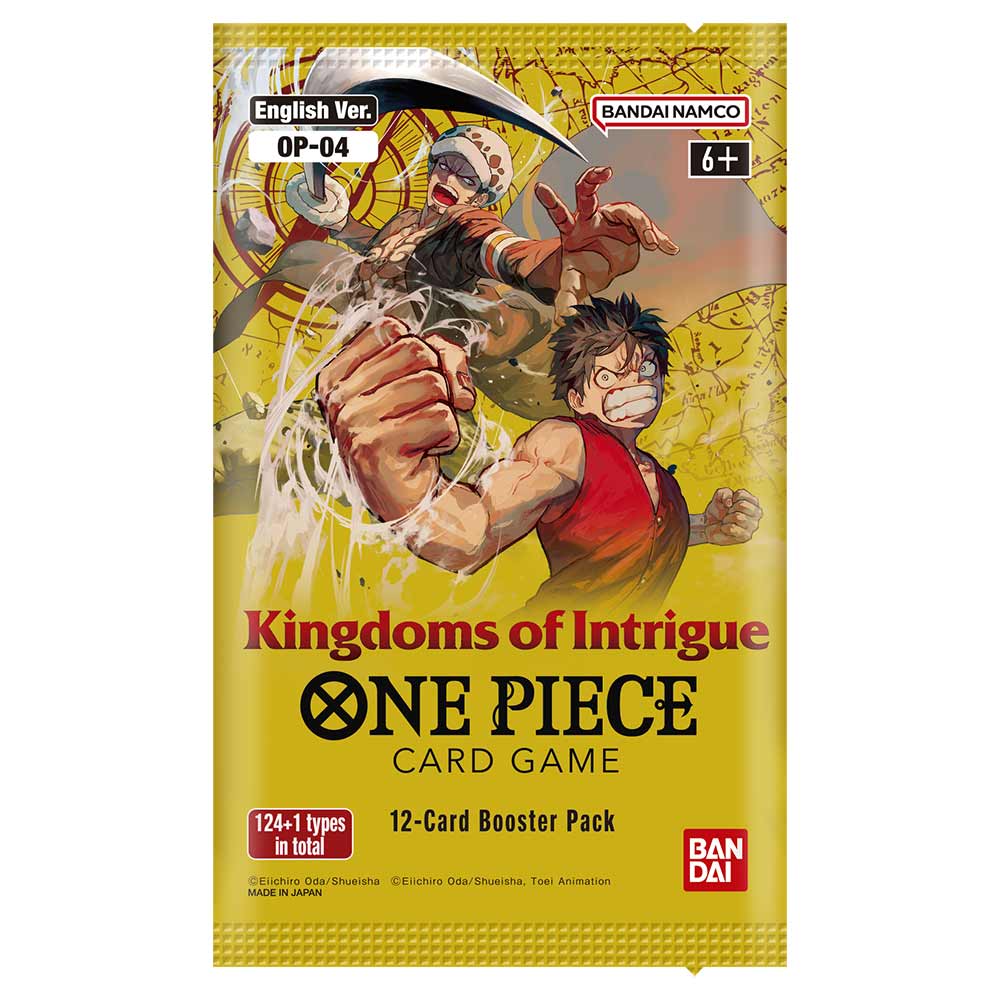 One Piece Card Game - Kingdoms of Intrigue OP04 Booster Pack - Good Games