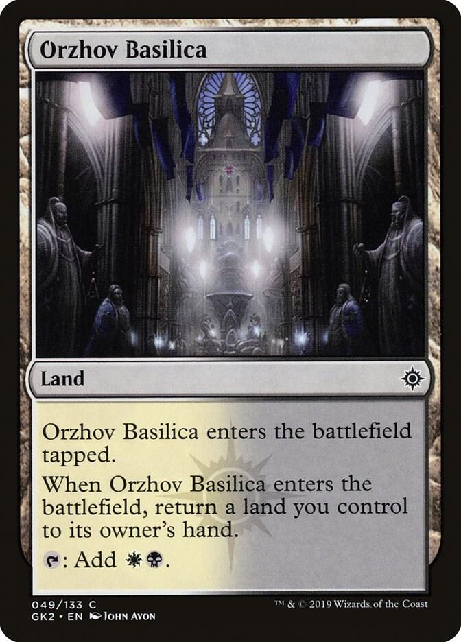 Orzhov Basilica 49/133 (Ravnica Allegiance: Guild Kits) 