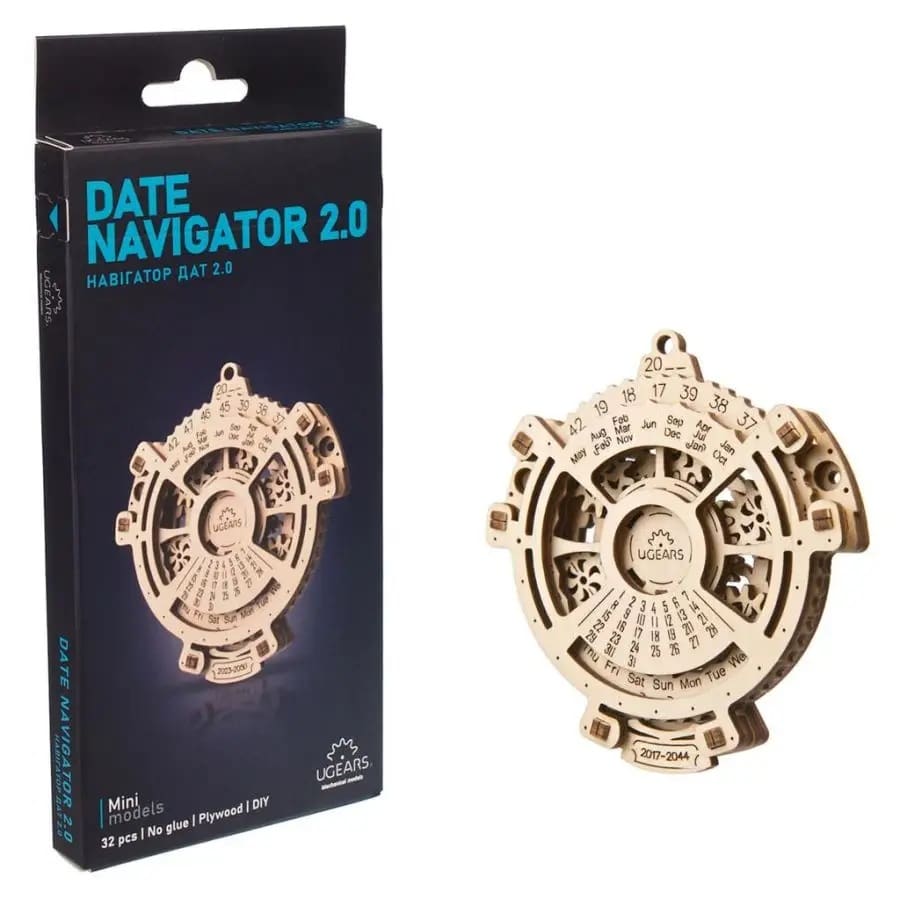 Ugears Date Navigator 2.0