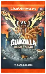 UniVersus: Booster Display - Godzilla: Reign of Kaiju Booster Pack