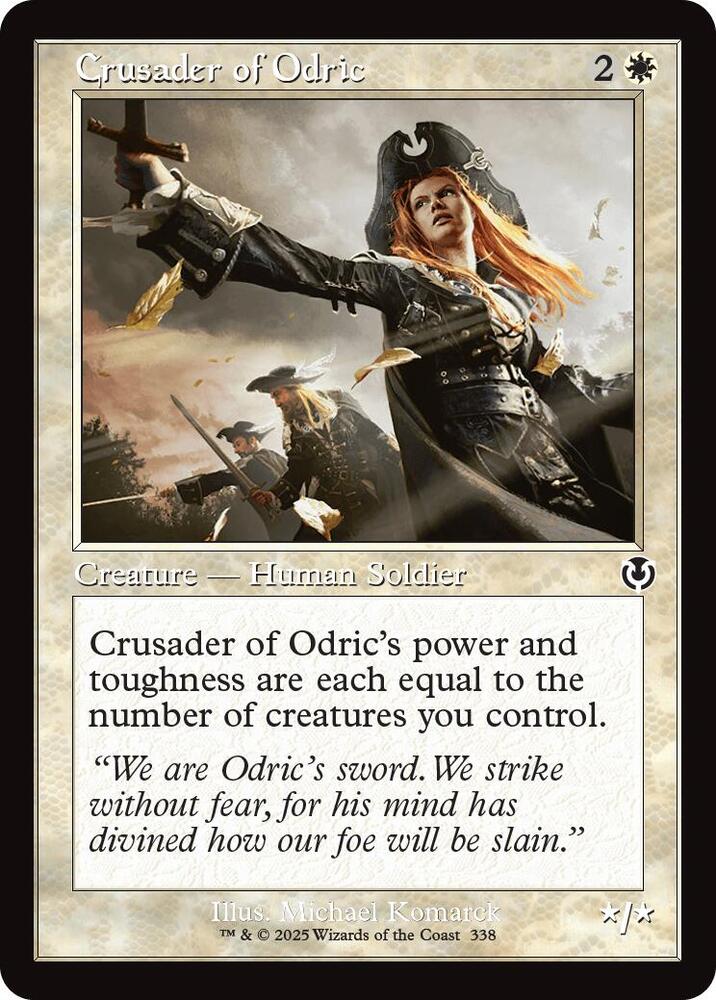 Crusader of Odric 338/287 (Innistrad Remastered)  - Retro Foil