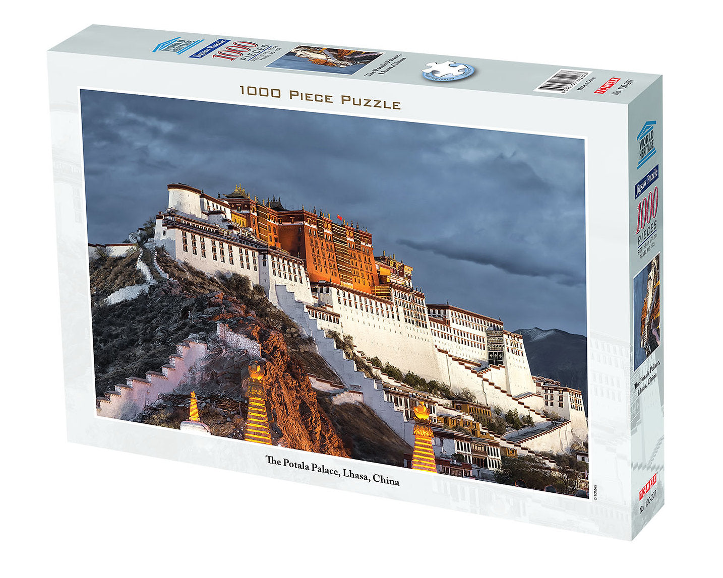 The Potala Palace 1000 Piece Jigsaw - Tomax Jigsaw Puzzle - Good Games