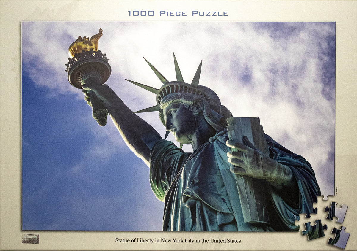 Statue Of Liberty 2 1000 Piece - Tomax Jigsaw Puzzle - Good Games