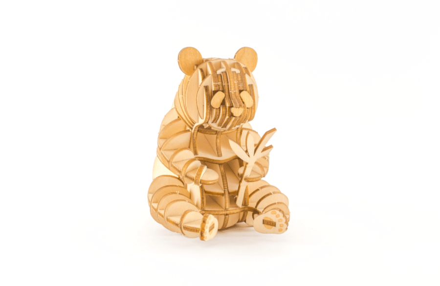 Ki-gu-mi Plywood Puzzle Panda - Good Games