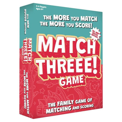 Match Three! Game packaging box front view