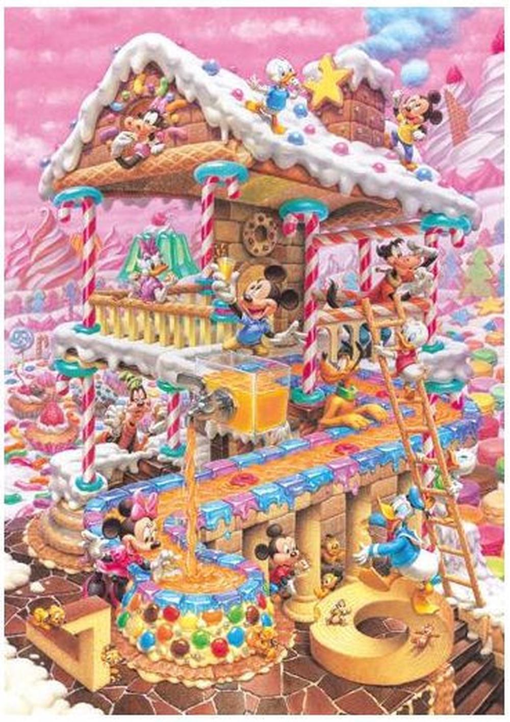 Tenyo Puzzle - Disney Fantastical Treats House Puzzle 266 Pieces - Good Games
