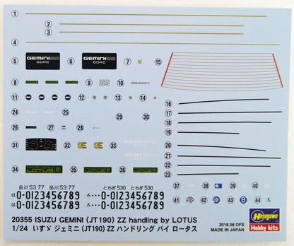 1/24 Isuzu Gemini JT190 ZZ (Handling by Lotus) - Good Games