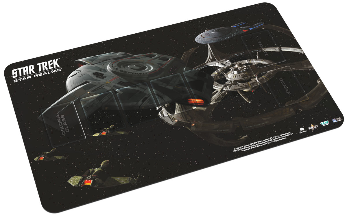 UVS Games Star Trek: Star Realms U.S.S. Defiant Game Board Playmat - Good Games