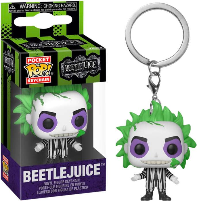 Beetlejuice - Beetlejuice Pocket Pop! Keychain - Good Games