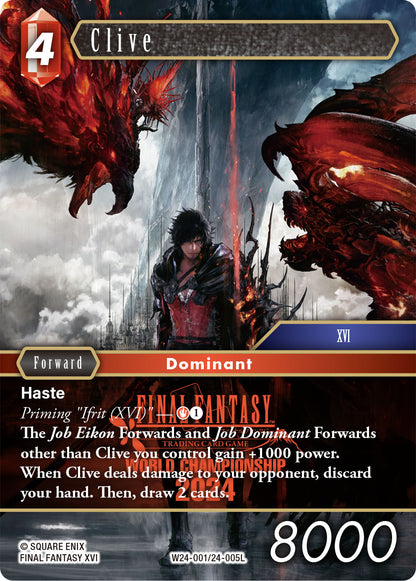 Final Fantasy TCG World Champion Deck 2024