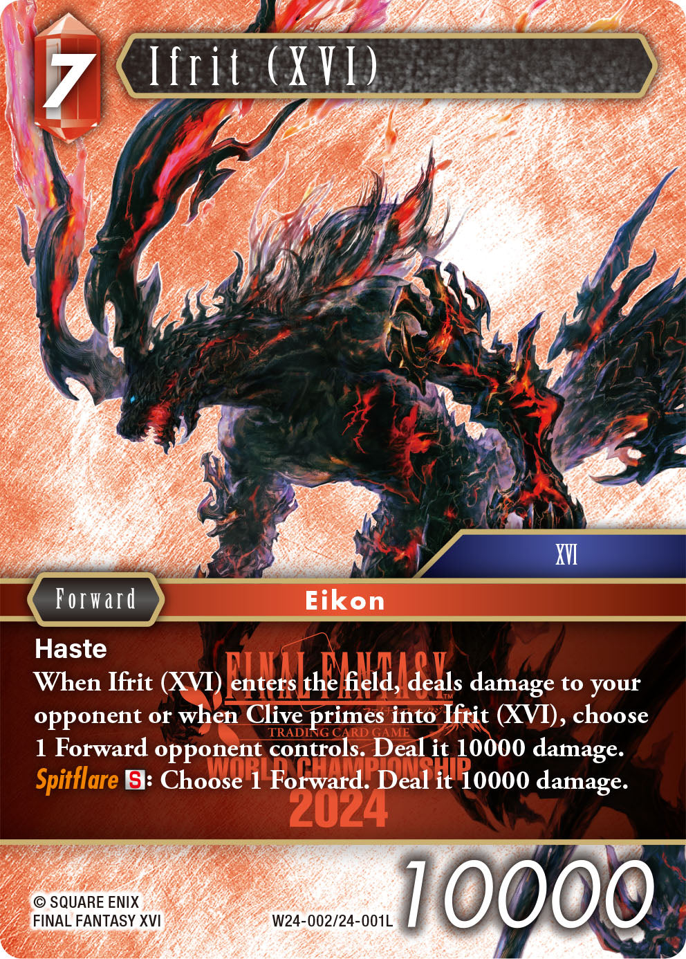 Final Fantasy TCG World Champion Deck 2024