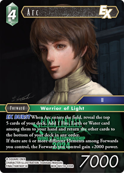 Final Fantasy TCG World Champion Deck 2024