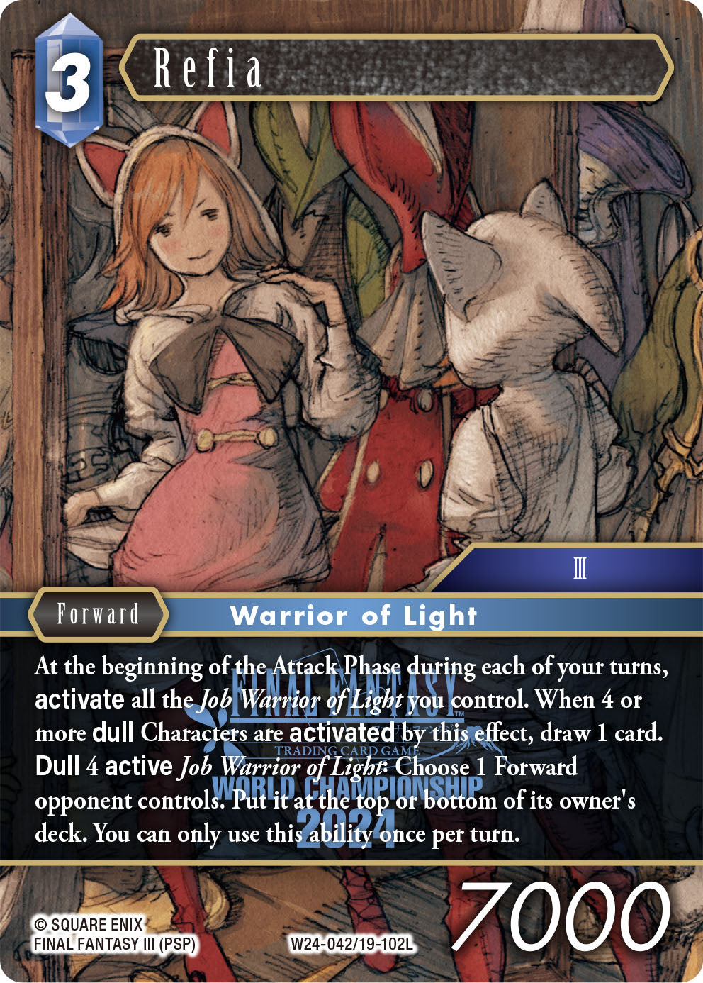 Final Fantasy TCG World Champion Deck 2024