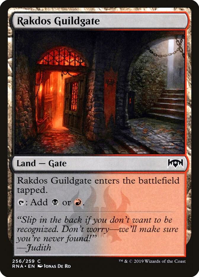 Rakdos Guildgate 256 256/259 (Ravnica Allegiance) 