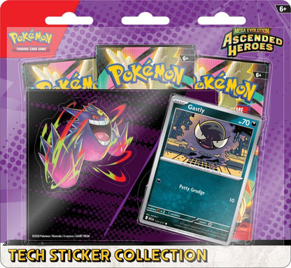Pokemon TCG - Ascended Heroes Tech Sticker Collection - Gastly