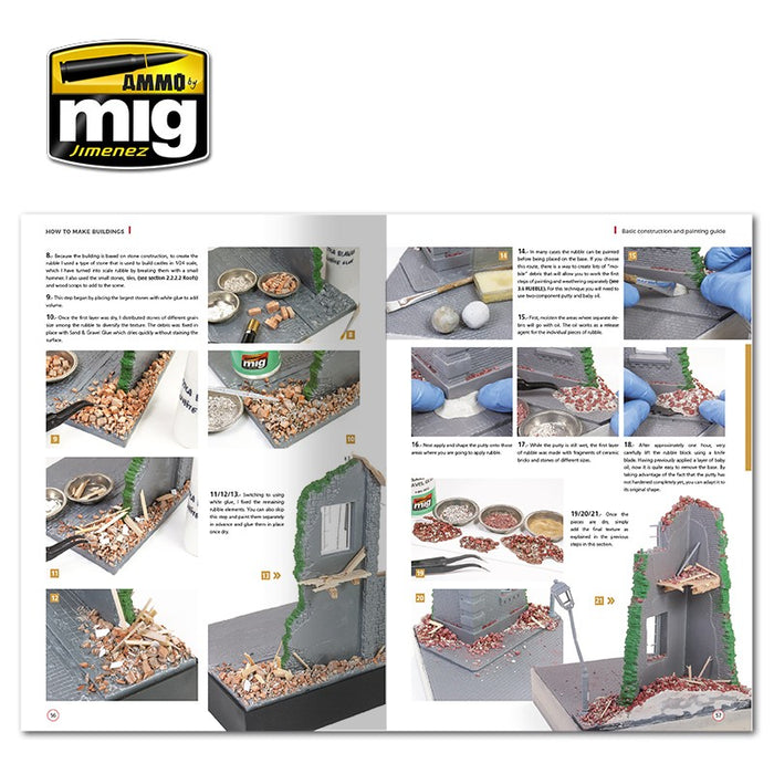 Ammo by MIG - Book - How To Make Buildings – Basic Construction And Painting Guide (Preorder) - Good Games