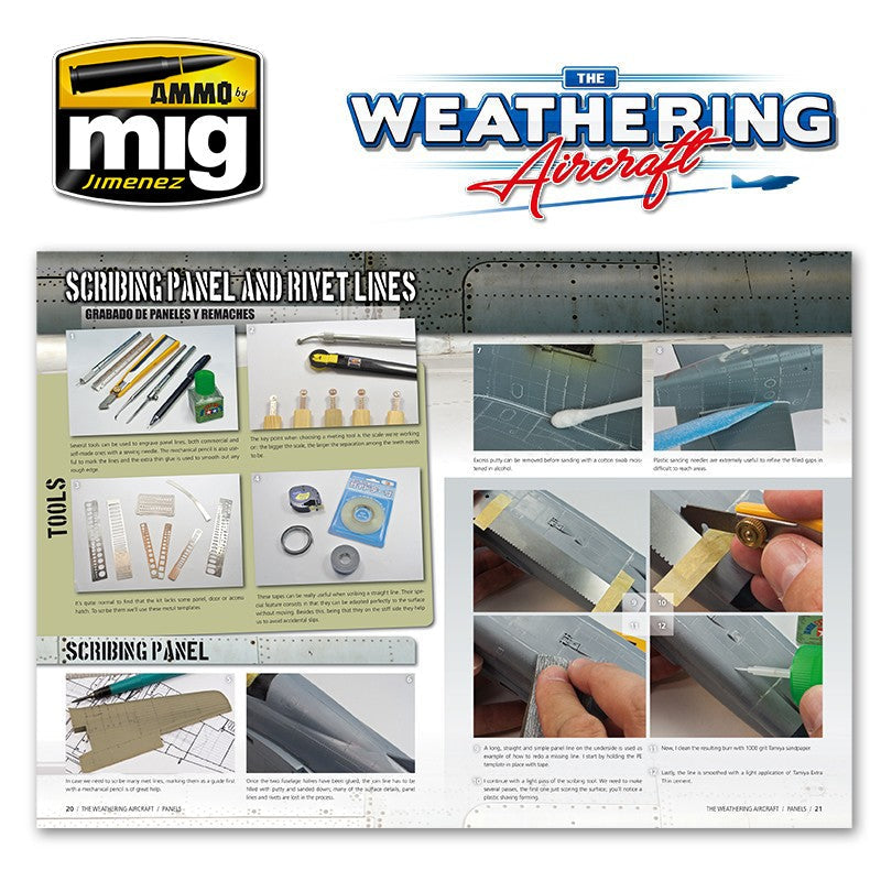 Ammo by MIG - Book - The Weathering Aircraft 1 – Panels (Preorder) - Good Games