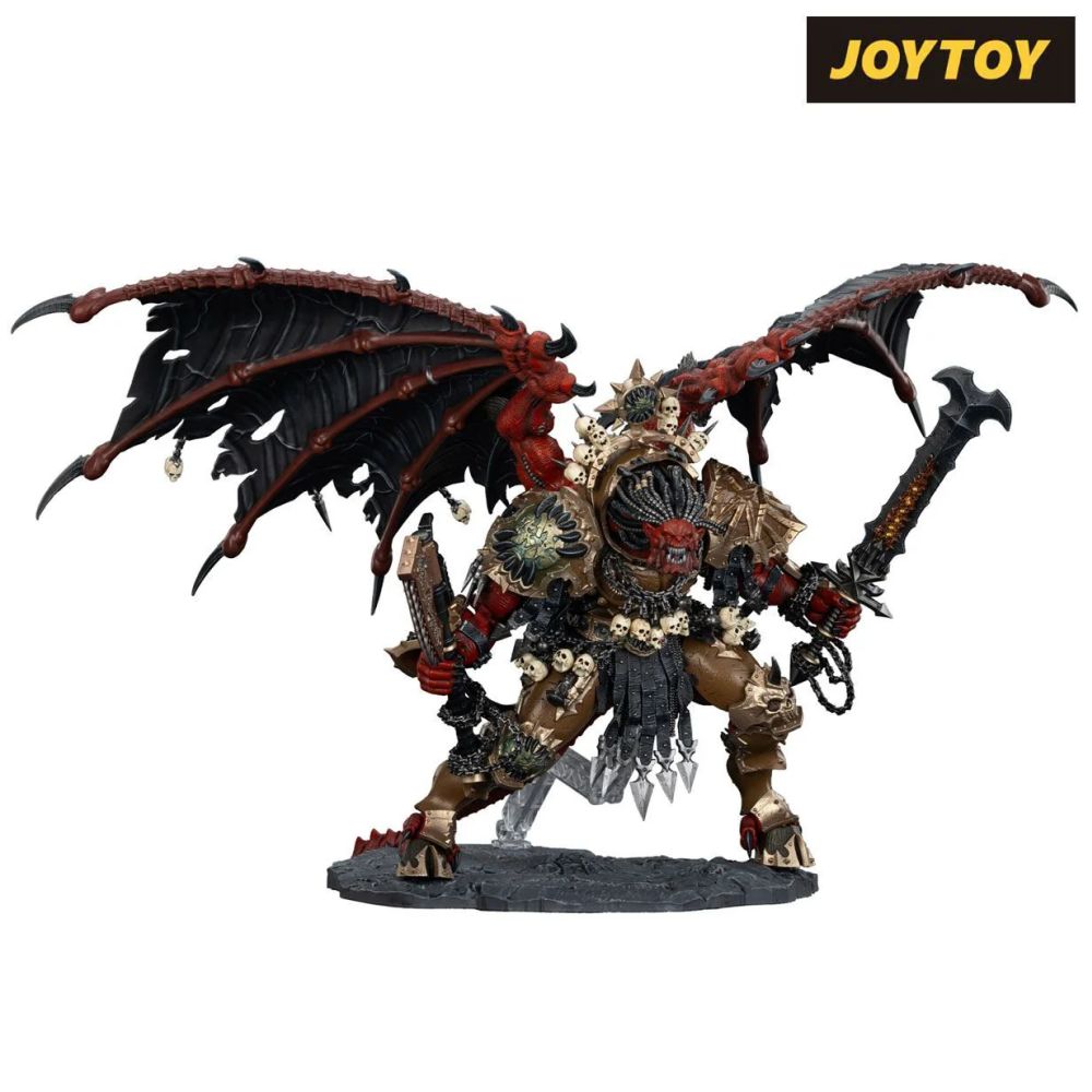 Warhammer Collectibles: 1/18 Scale World Eaters Angron Daemon Primarch of Khorne (Preorder) - Good Games