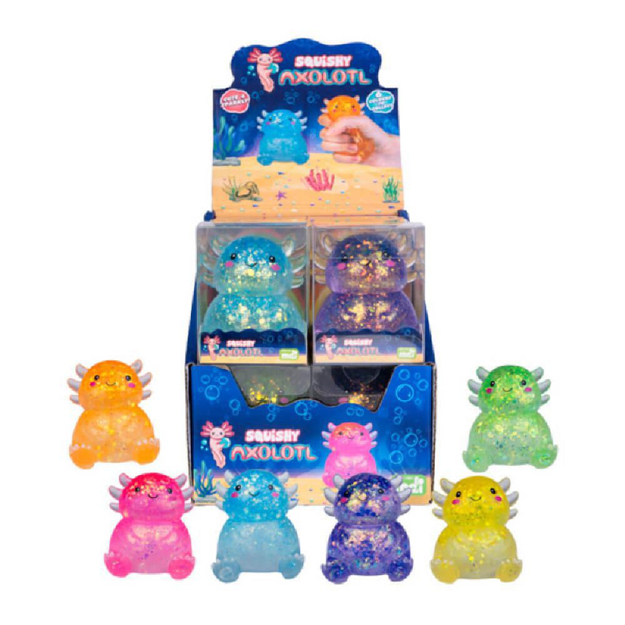 Squishy Glitter Axolotl - Good Games