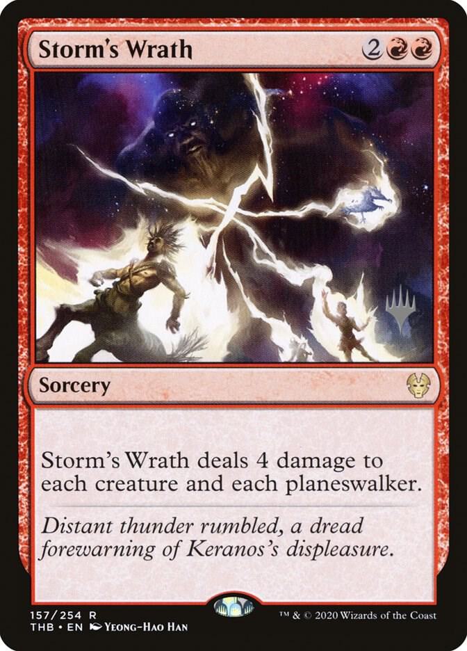 Storms Wrath 157p/137 (Promo Pack: Theros Beyond Death) 