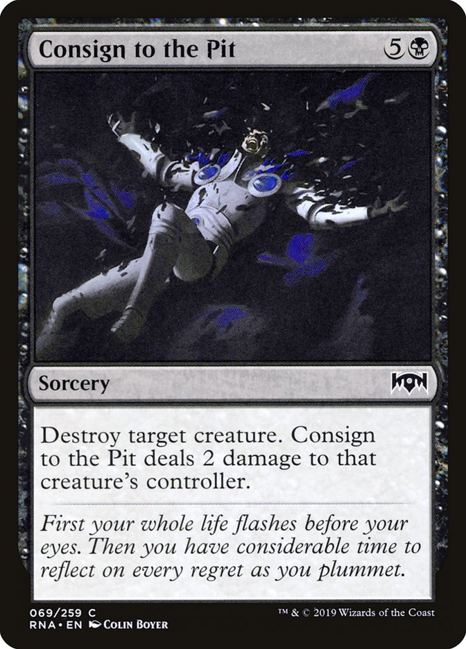 Consign to the Pit 69/259 (Ravnica Allegiance) 