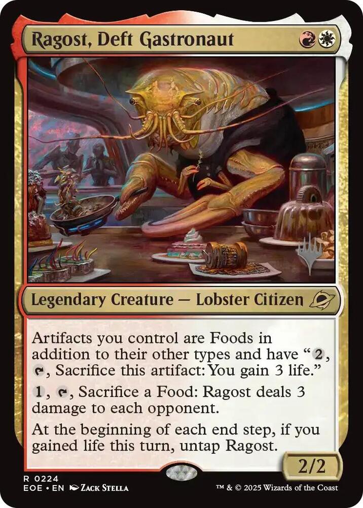 Ragost Deft Gastronaut 224 (Promo Pack: Edge of Eternities)  - Foil