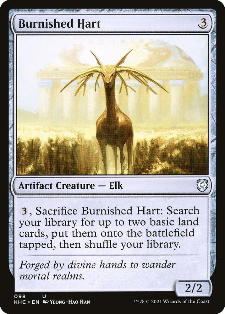 Burnished Hart 98/1 (Commander: Kaldheim) 