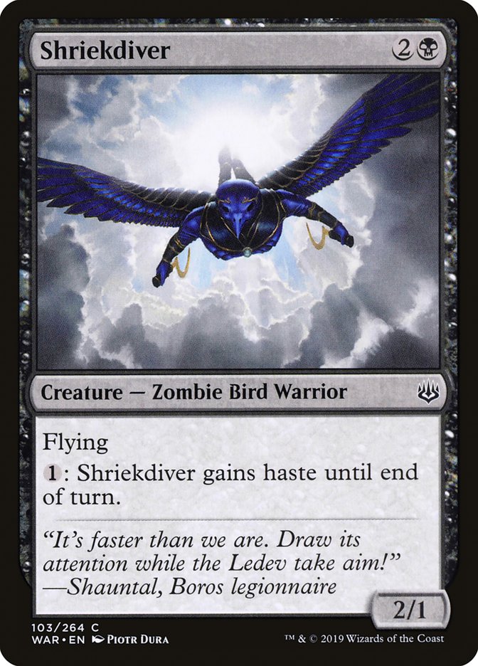 Shriekdiver 103/264 (War of the Spark) 