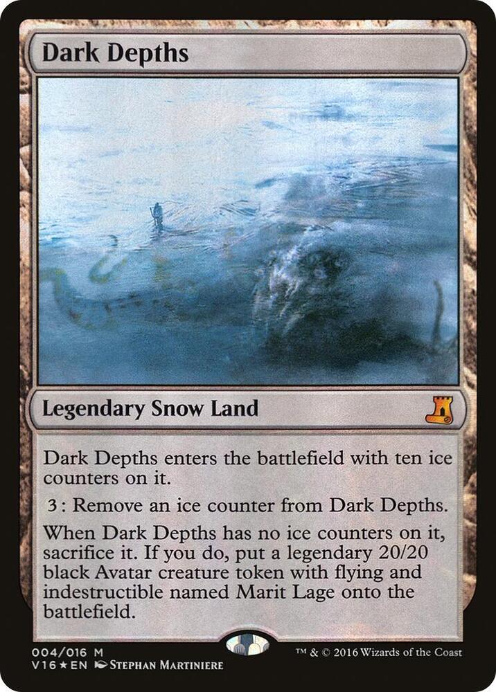 Dark Depths 4/16 (From the Vault: Lore)  - Foil