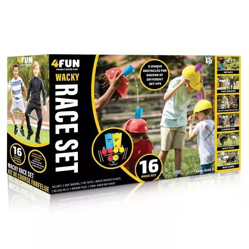 4FUN - Wacky Race Obstacle Course - Good Games